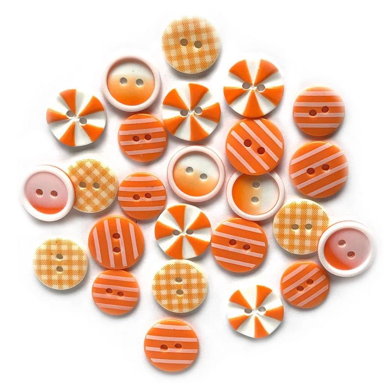 Buttons Galore Orange Slices Buttons {G121}