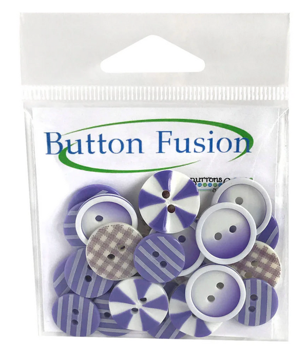 Buttons Galore Plum Crazy Buttons {G60}
