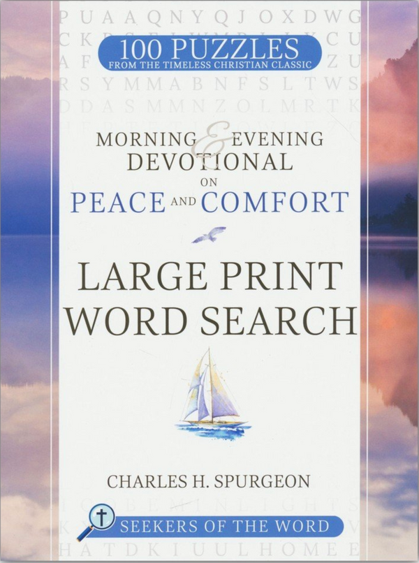 Choice Books Morning & Evening Devotional Peace & Comfort Word Search {C321}