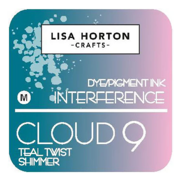 Lisa Horton Crafts Teal Twist Shimmer Interference Ink {E148}