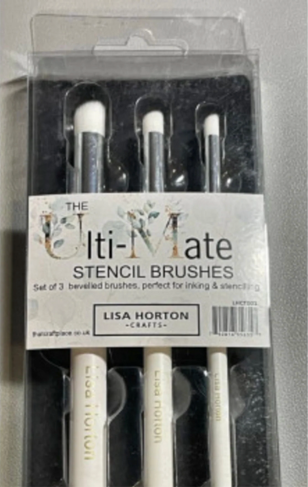 Lisa Horton Crafts Stencil Brushes {E149}