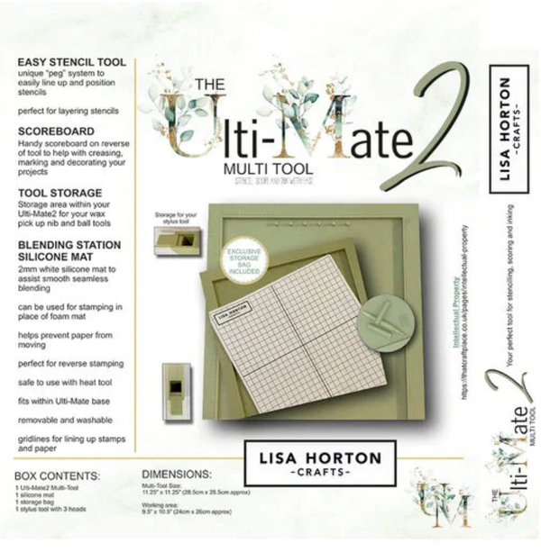 Lisa Horton Crafts The Ulti-Mate2 Multi Tool {C551-C553}