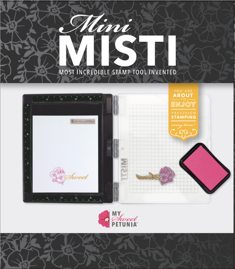 My Sweet Petunia Black Misti Mini Stamping Tool {F13}