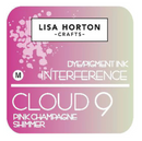 Lisa Horton Crafts Pink Champagne Shimmer Interference Ink