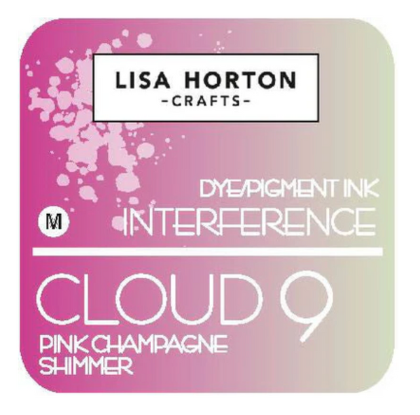 Lisa Horton Crafts Pink Champagne Shimmer Interference Ink {E119}