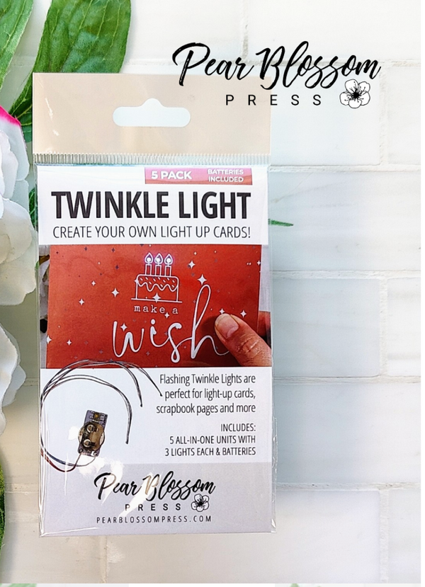 Pear Blossom Press Twinkle Light 5Pk