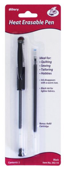 Allary Black Heat Erasable Pen