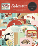 Carta Bella Roll With It Icons Ephemera