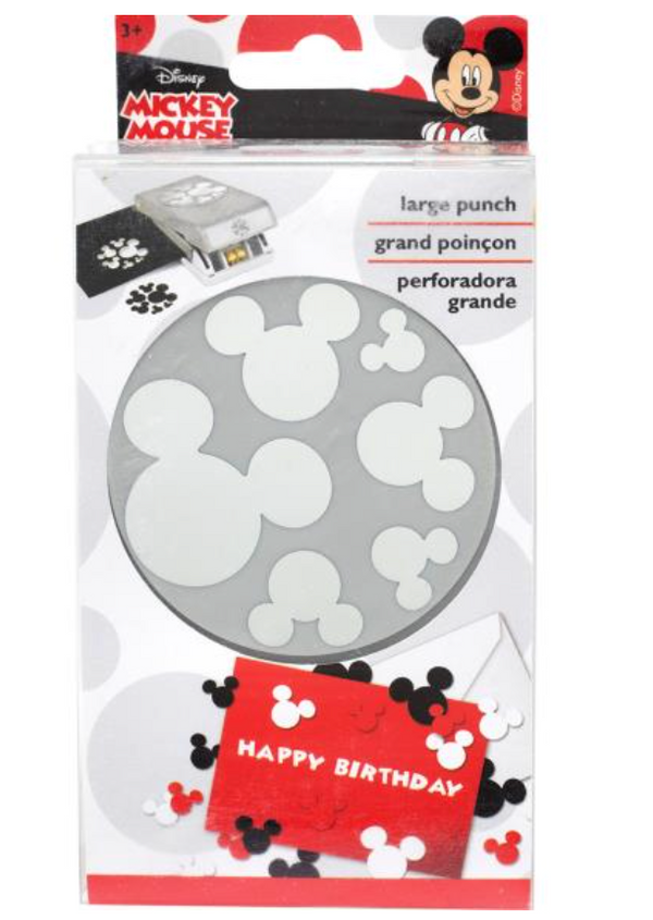 EK Success Mickey Ears Disney Confetti Punch {W144}