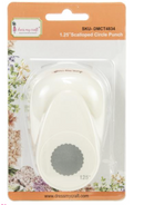Dress My Craft 1.25" Scalloped Circle Punch {K102}