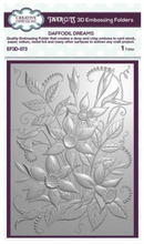 Creative Expressions 5x7 Daffodil Dreams 3D Embossing Folder