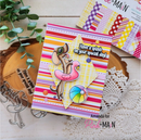 Pink & Main Stitched Diamonds Dies