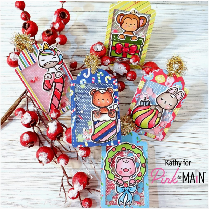 Pink & Main Shaker Tag Dies