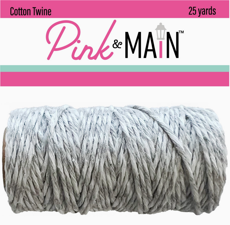 Pink & Main Sidewalk Cotton Twine {C410}