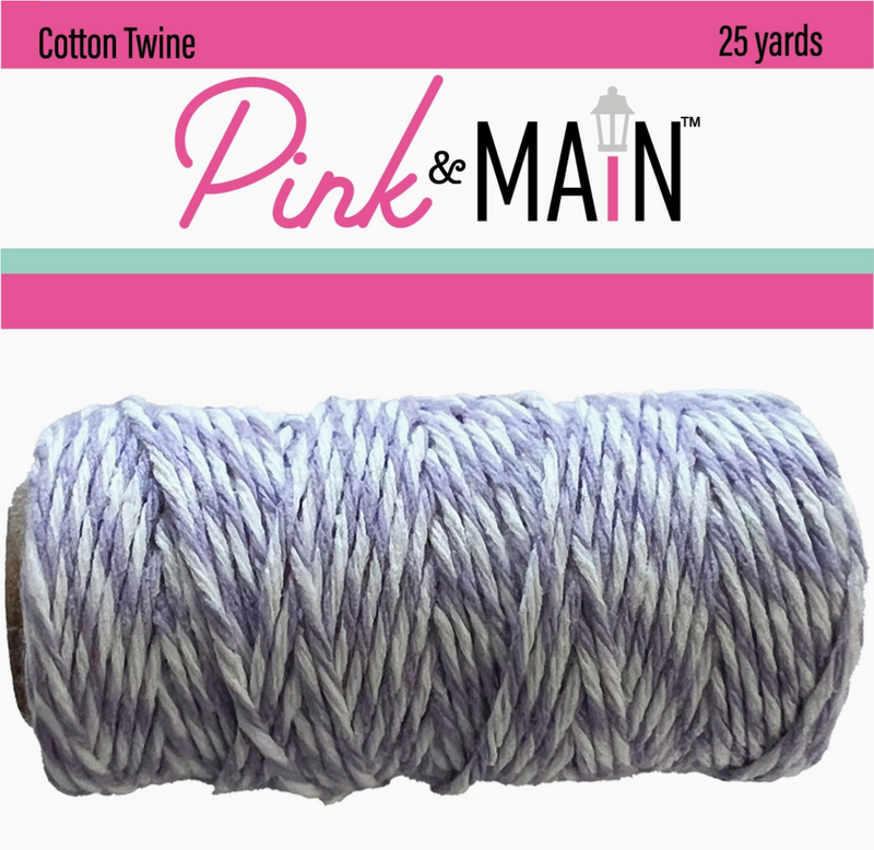 Pink & Main Evening Clouds Cotton Twine {K14}