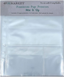 49 And Market Foundations 6x8 Mix It Up Page Protectors {F415}