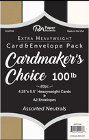 Paper Accents Neutrals Card & Envelope Sets