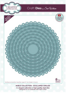 Creative Expressions Scalloped Circles Craft Dies