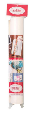Kraft-Tex 19in x 1.5yd. White Kraft Paper Fabric {C711}
