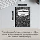 Three Leaf 9.75"x7.5" College Ruled Composition Notebook {B12}