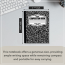 Three Leaf 9.75"x7.5" Wide Ruled Composition Notebook {B100}