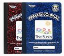 Three Leaf 9.75"x7.5" Primary Journal Composition Notebook {B03}