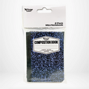 Three Leaf 4.5"x3.25" Mini Marble Composition Book {D195}