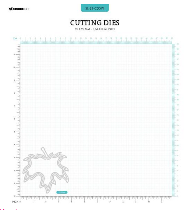 Studio Light Maple Leaf Essentials Cutting Die