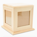 Woodpeckers Crafts 5.625" Unfinished Wood Photo Cube