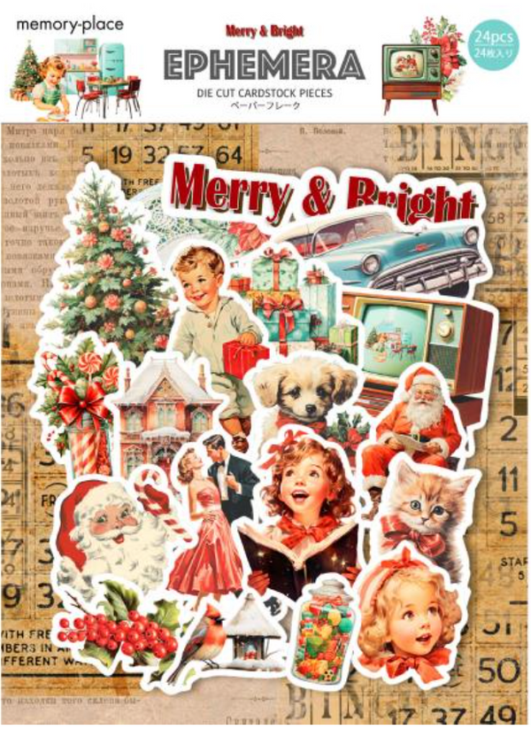Memory Place Merry & Bright Ephemera