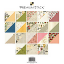 DCWV 12x12 Vintage with Foil Cardstock Stack