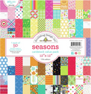 Doodlebug Design 12x12 Seasons Cardstock Value Pack {B605}