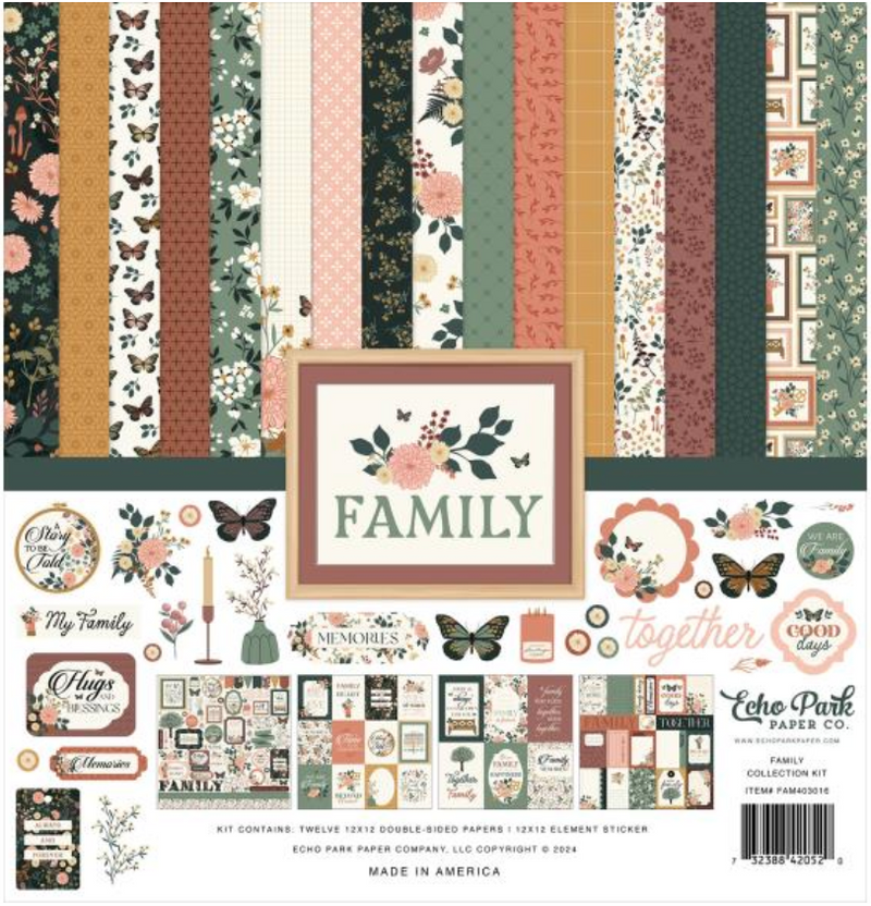 Echo Park 12x12 Family Collection Kit {B221}