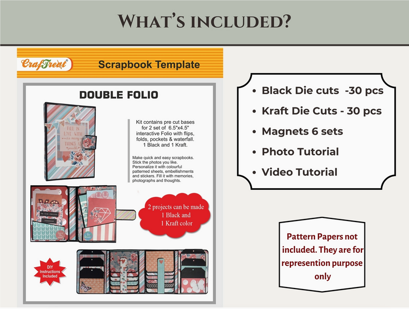 Craftreat Double Folio - 2Pk.