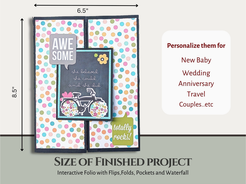 Craftreat Kraft Gate Fold Folio