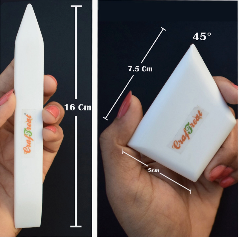 Craftreat Large and Egro Square Teflon Bone Folder {D131}