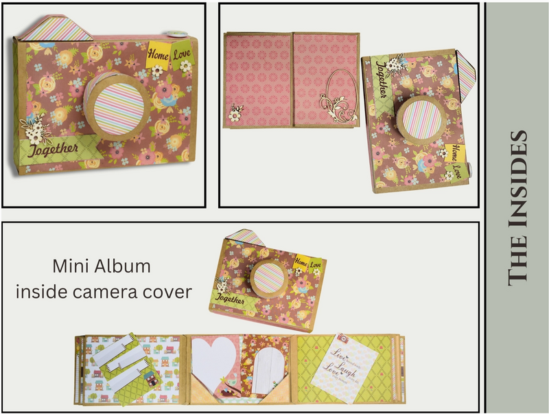 Craftreat Matchbox Camera Folio - 2PK.