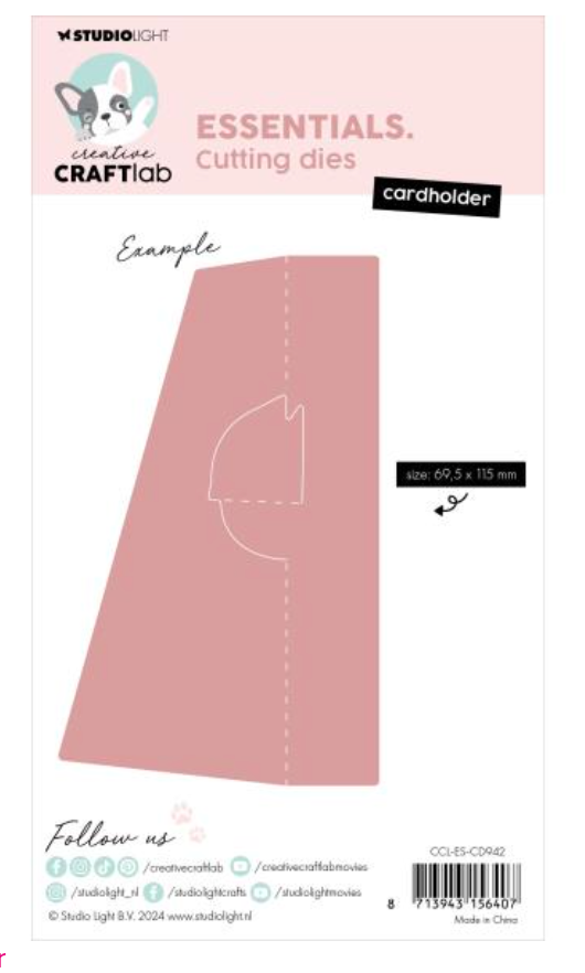 Studio Light Nr. 942 Card Stand Essentials Cutting Die {W41}