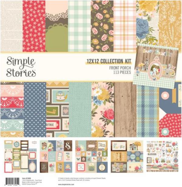 Simple Stories 12x12 Front Porch Collection Kit