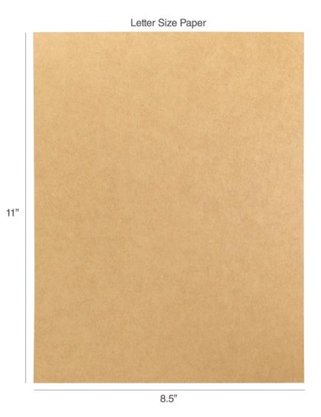 Harmony Hues 8.5x11 Kraft 110lb. Cardstock {B522}