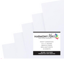 Harmony Hues 8.5x11 Brilliant White 110lb. Cardstock