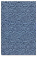 Sizzix A6 Ornamental Spiral 3D Textured Impressions Embossing Folder {W59}