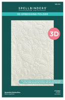 Spellbinders Beautiful Butterflies 3D Embossing Folder {X118}
