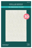 Spellbinders Mandala Blooms 3D Embossing Folder {X120}