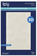 Spellbinders Simon Hurley Party Balloons 3D Embossing Folder {X121}