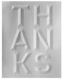 Spellbinders A2 Cardfront Beveled Thanks 3D Embossing Folder {W37}