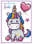 Diamond Dotz Diamond Art 5x7 Welcome Baby Greeting Card Kit {12}