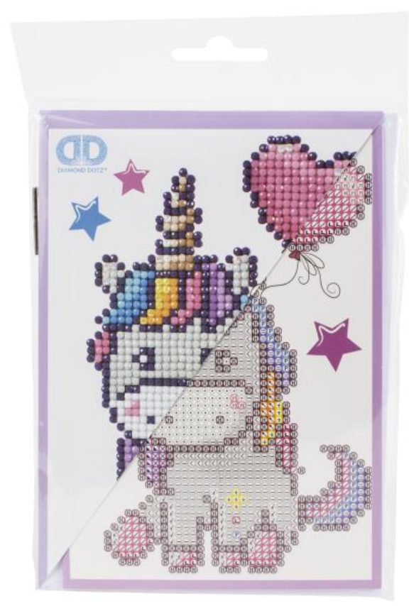 Diamond Dotz Diamond Art 5x7 Welcome Baby Greeting Card Kit {W70}