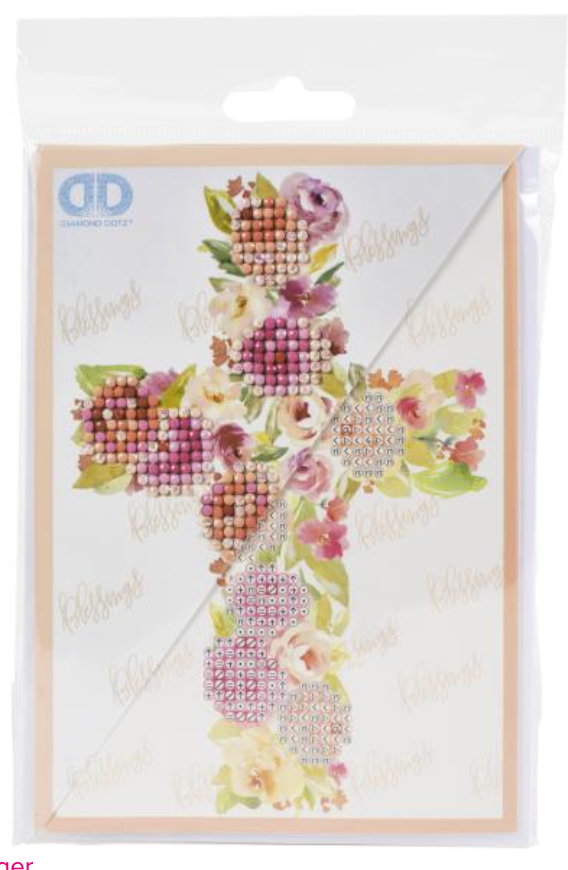 Diamond Dotz Diamond Art 5x7 Blessings Greeting Card Kit {W71}