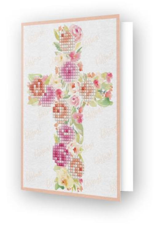 Diamond Dotz Diamond Art 5x7 Blessings Greeting Card Kit {W71}